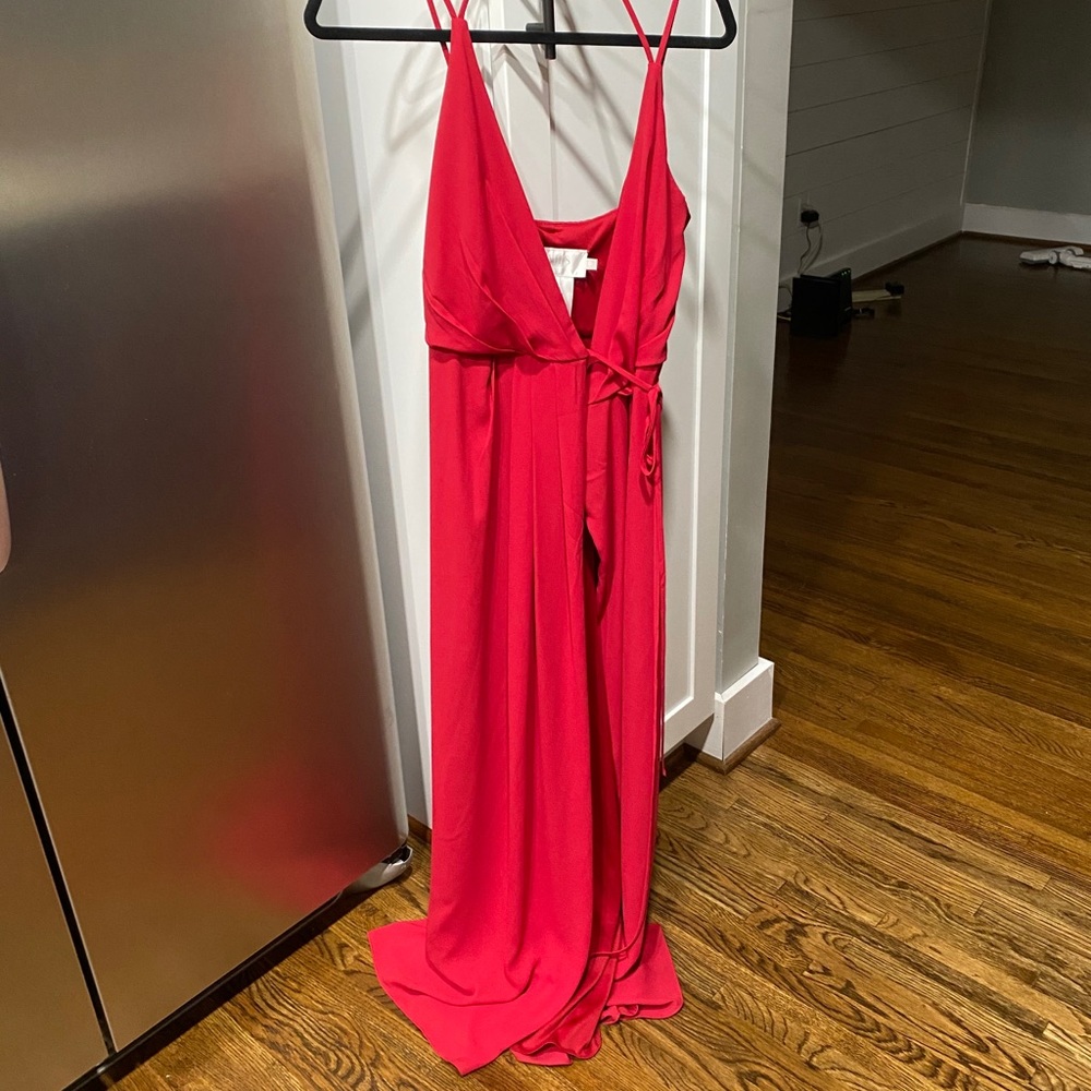 Davids bridal DOUBLE-STRAP LONG GEORGETTE WRAP